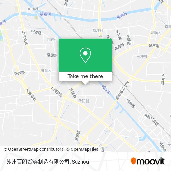 苏州百朗货架制造有限公司 map