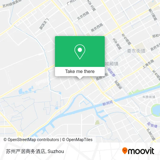 苏州严居商务酒店 map