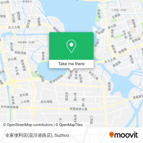 全家便利店(花泾港路店) map