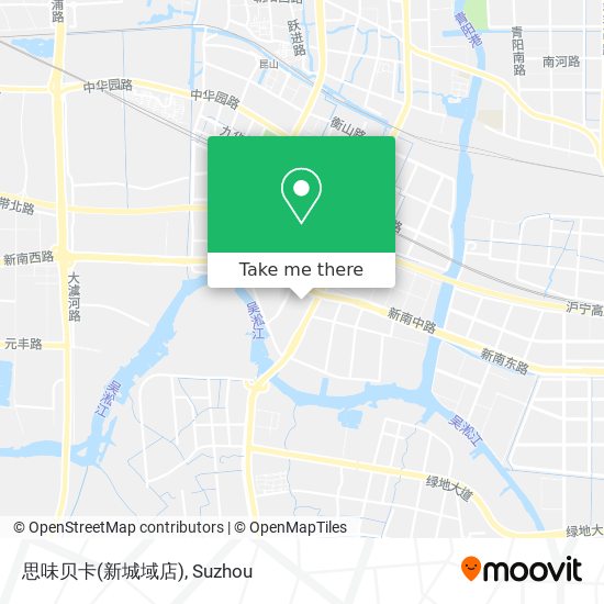 思味贝卡(新城域店) map