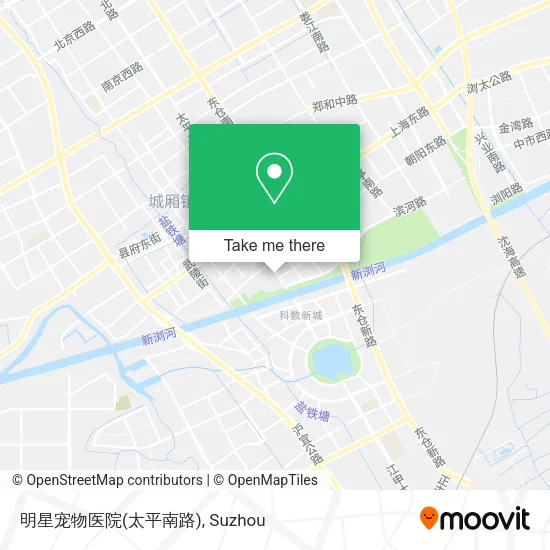 明星宠物医院(太平南路) map