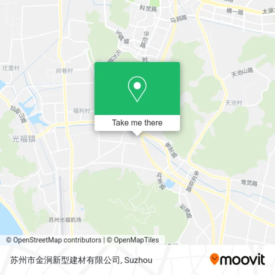 苏州市金涧新型建材有限公司 map