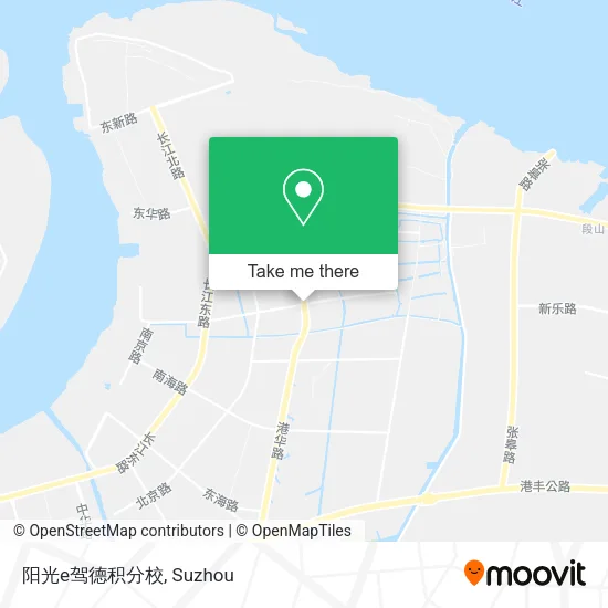 阳光e驾德积分校 map