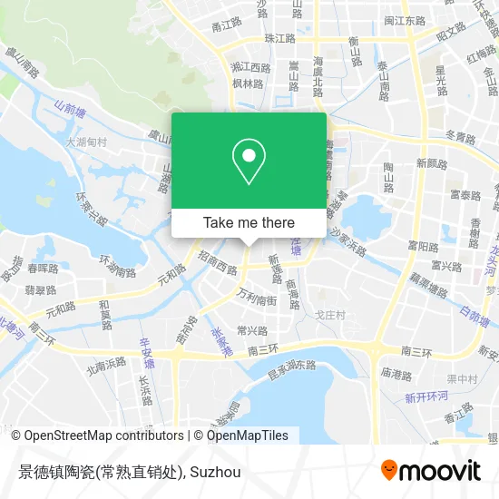 景德镇陶瓷(常熟直销处) map