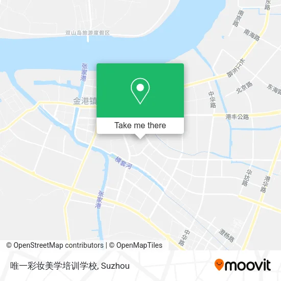 唯一彩妆美学培训学校 map