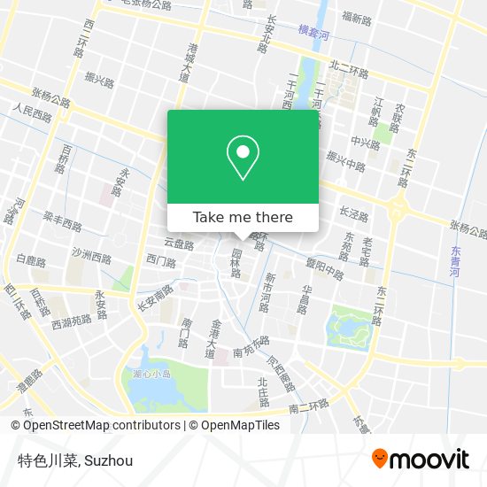 特色川菜 map