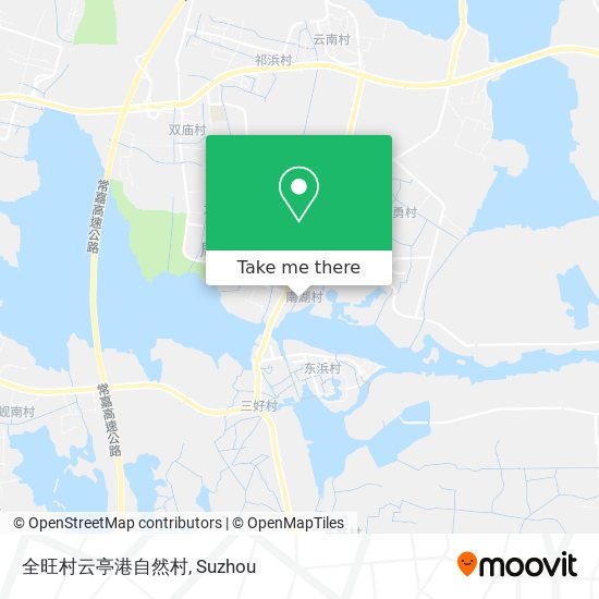 全旺村云亭港自然村 map
