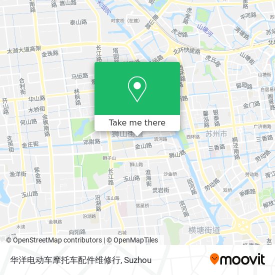 华洋电动车摩托车配件维修行 map