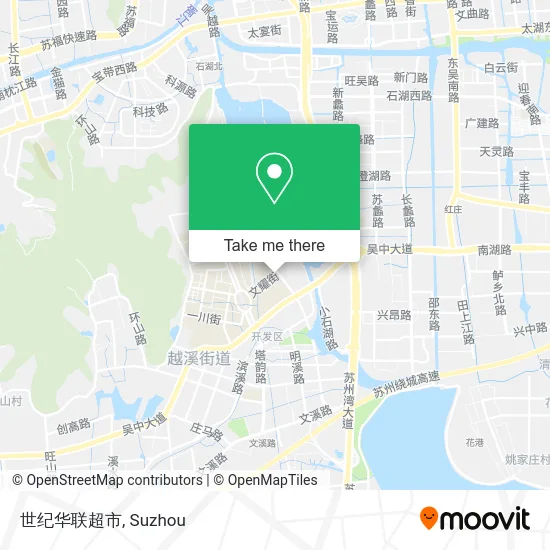 世纪华联超市 map