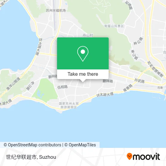 世纪华联超市 map