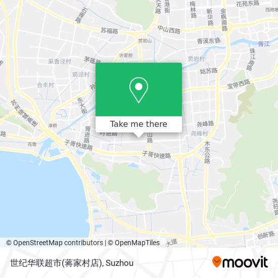 世纪华联超市(蒋家村店) map