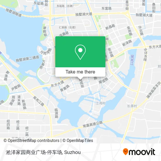 淞泽家园商业广场-停车场 map