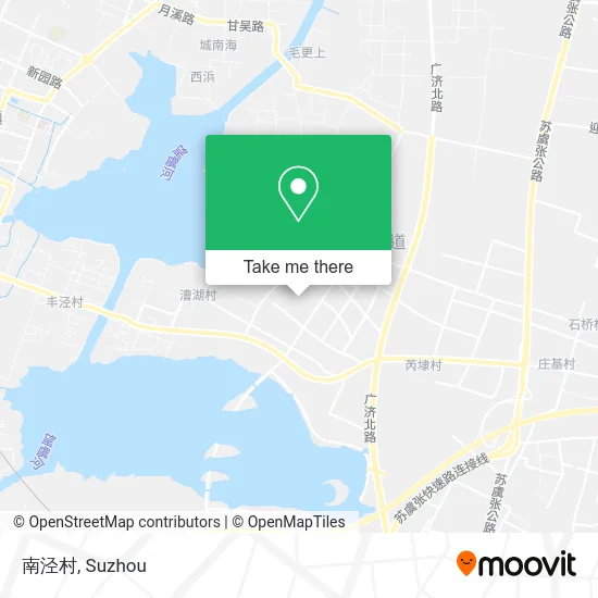 南泾村 map