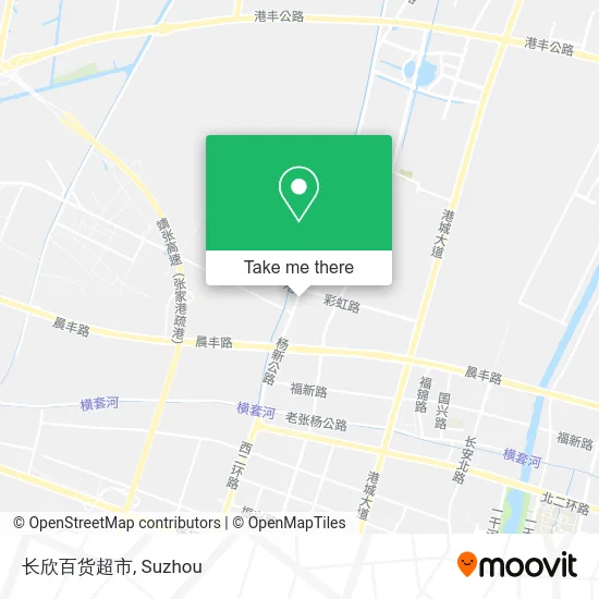 长欣百货超市 map