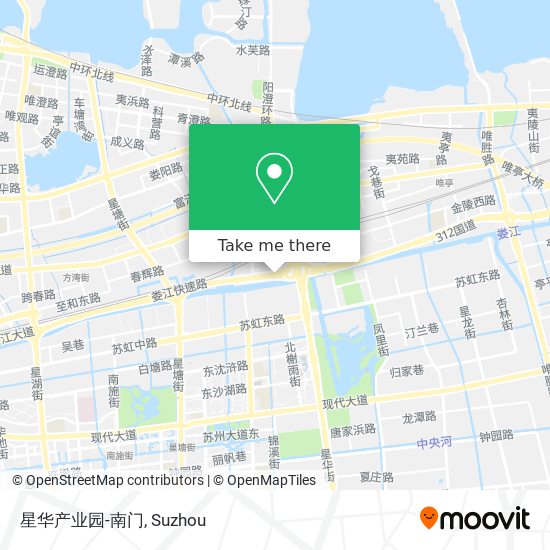 星华产业园-南门 map