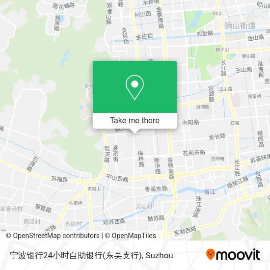 宁波银行24小时自助银行(东吴支行) map