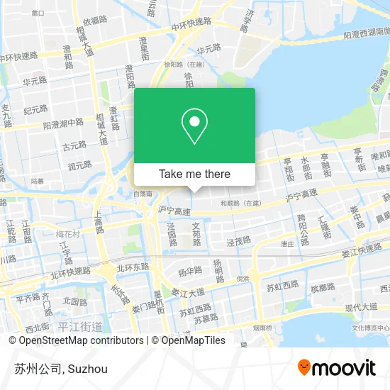 苏州公司 map