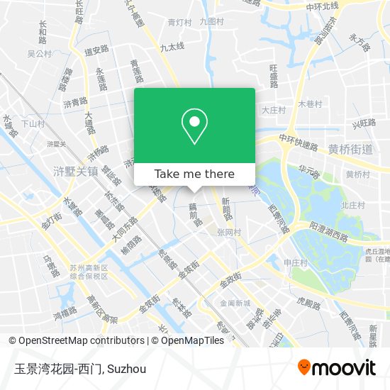 玉景湾花园-西门 map