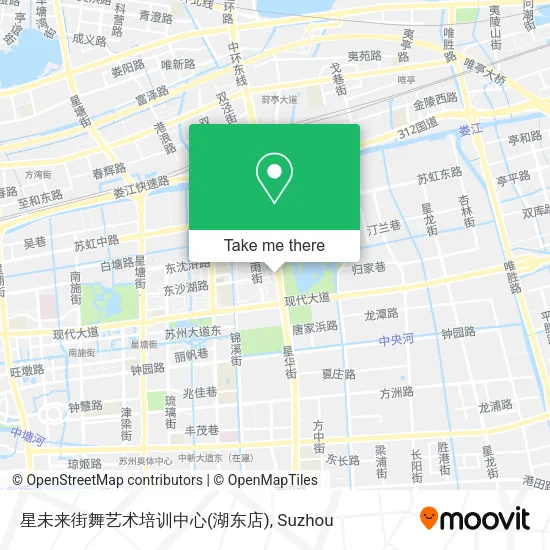 星未来街舞艺术培训中心(湖东店) map
