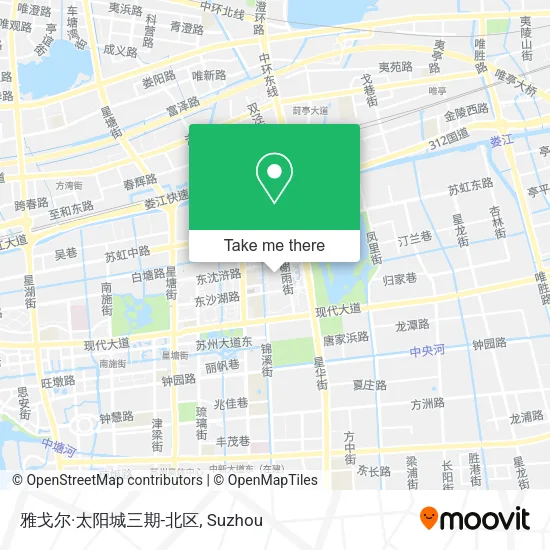雅戈尔·太阳城三期-北区 map