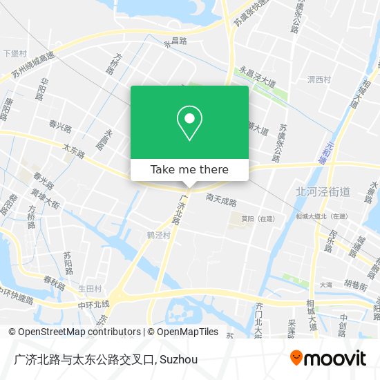 广济北路与太东公路交叉口 map