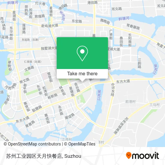 苏州工业园区天月快餐店 map