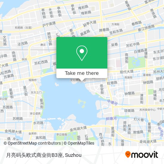 月亮码头欧式商业街B3座 map