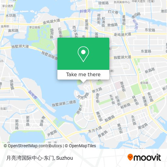 月亮湾国际中心-东门 map