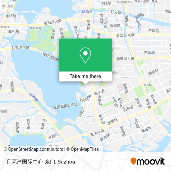 月亮湾国际中心-东门 map