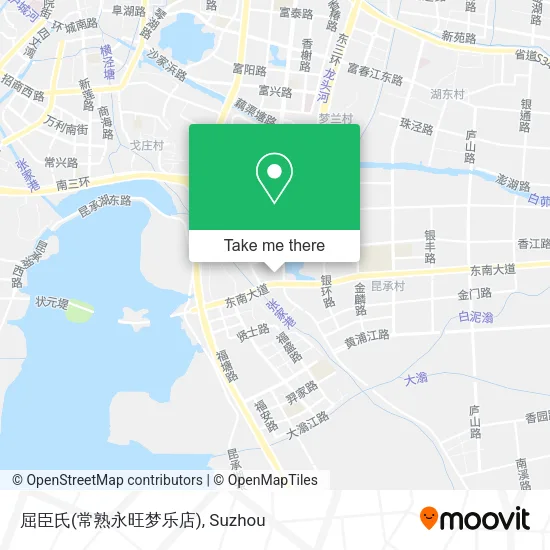 屈臣氏(常熟永旺梦乐店) map