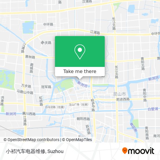 小祁汽车电器维修 map