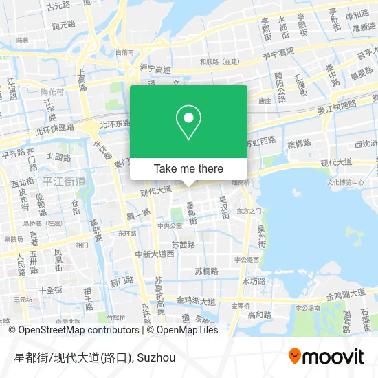 星都街/现代大道(路口) map