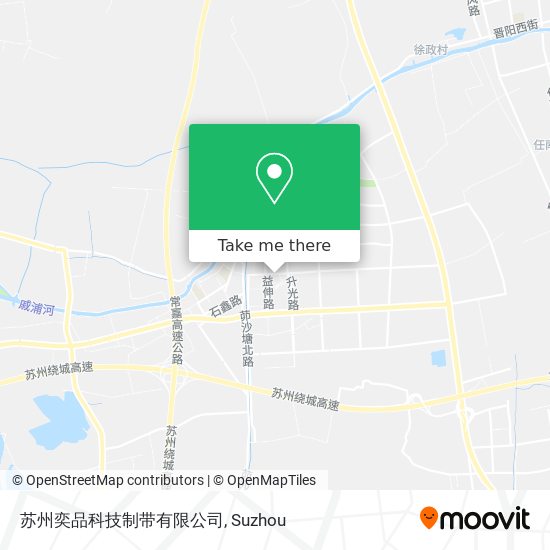 苏州奕品科技制带有限公司 map