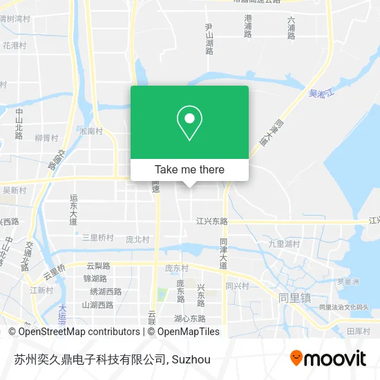 苏州奕久鼎电子科技有限公司 map