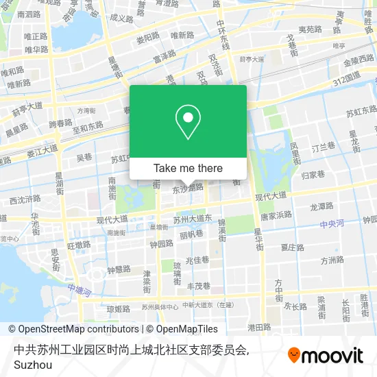 中共苏州工业园区时尚上城北社区支部委员会 map