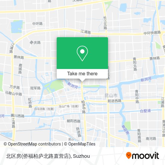 北区房(侨福柏庐北路直营店) map