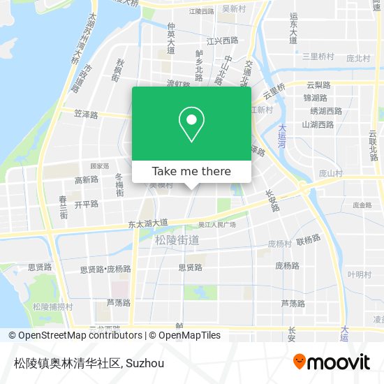 松陵镇奥林清华社区 map