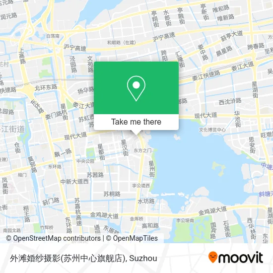 外滩婚纱摄影(苏州中心旗舰店) map