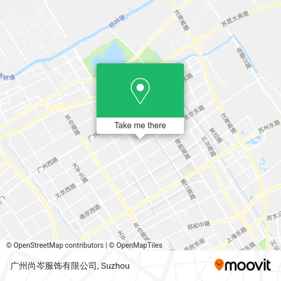 广州尚岑服饰有限公司 map