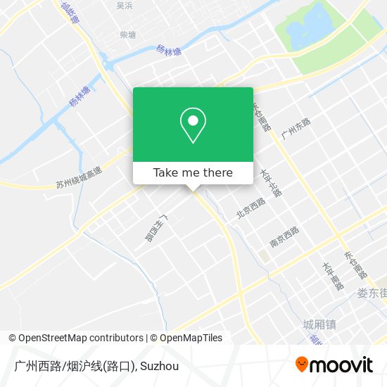 广州西路/烟沪线(路口) map
