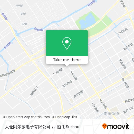 太仓阿尔派电子有限公司-西北门 map