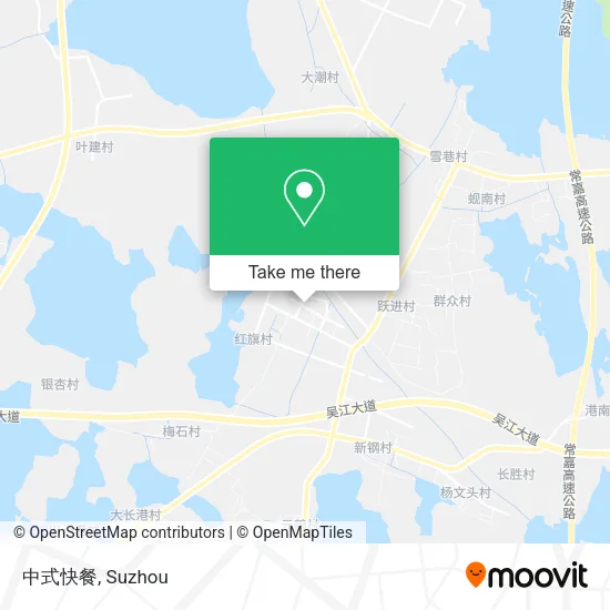中式快餐 map