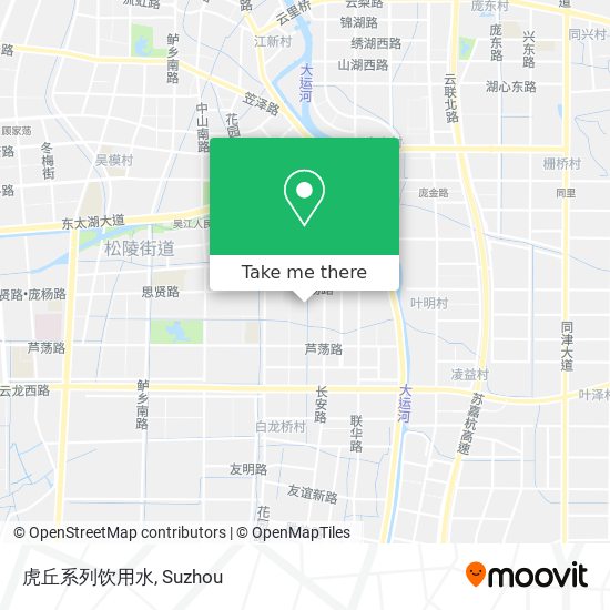 虎丘系列饮用水 map