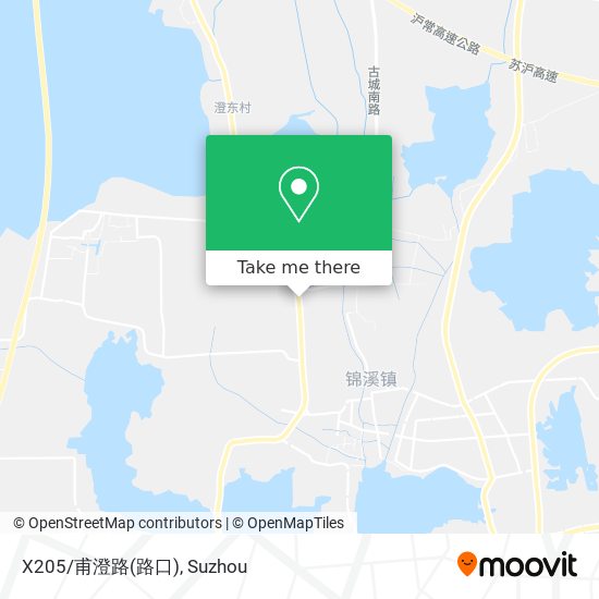 X205/甫澄路(路口) map