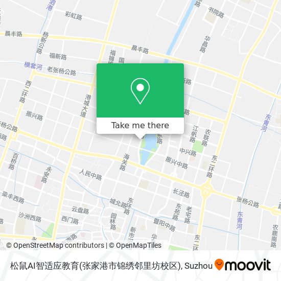 松鼠AI智适应教育(张家港市锦绣邻里坊校区) map