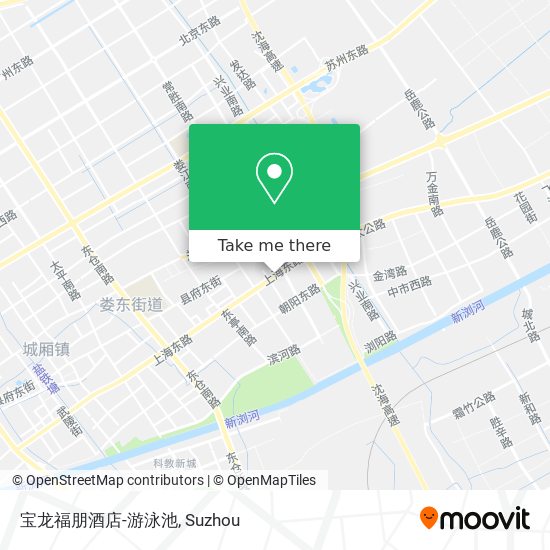 宝龙福朋酒店-游泳池 map