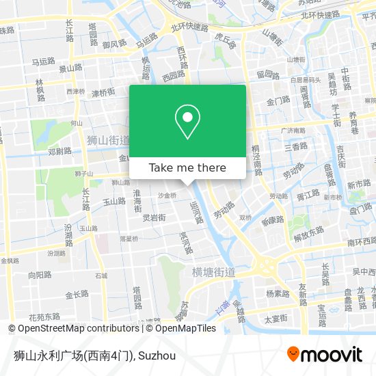狮山永利广场(西南4门) map