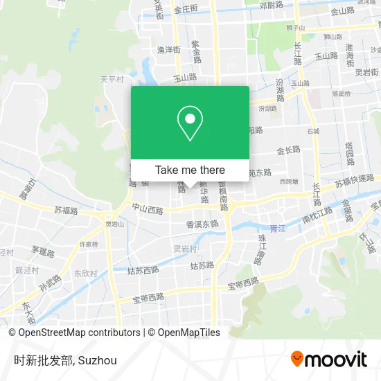 时新批发部 map