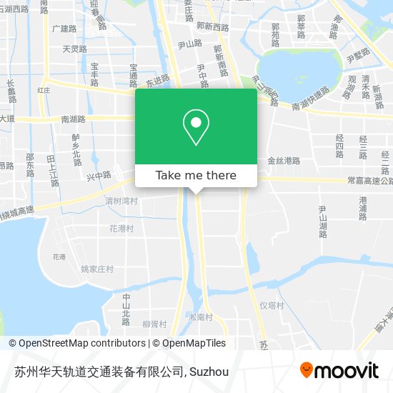 苏州华天轨道交通装备有限公司 map