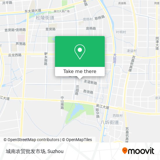 城南农贸批发市场 map